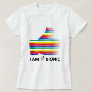 T-shirt bandes dégradées