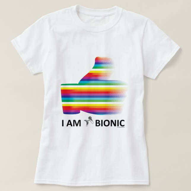 T-shirt bandes dégradées (Design devant)