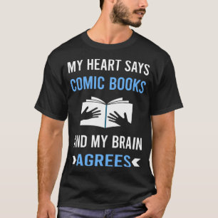 T-shirt Bandes dessinées de mon cœur Comics