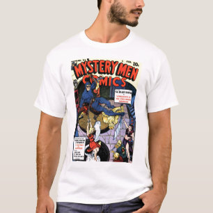 T-shirt Bandes dessinées d'hommes de mystère