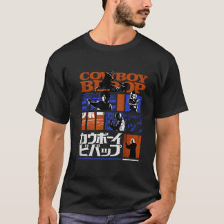 T-shirt Bandes dessinées Kanji Cow Bebop