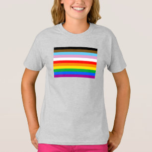 T-shirt Bandes d'indicateurs de progression LGBTQ+