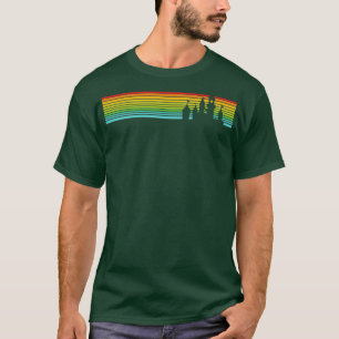 T-shirt Bandes du château de Retro
