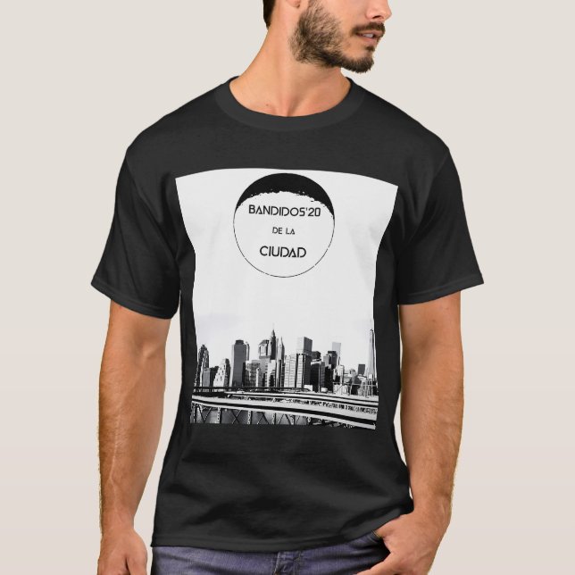 T-shirt Bandidos dans la ville (Devant)