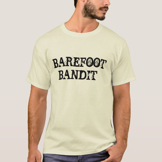 T-SHIRT BANDIT AUX PIEDS NUS (Devant)