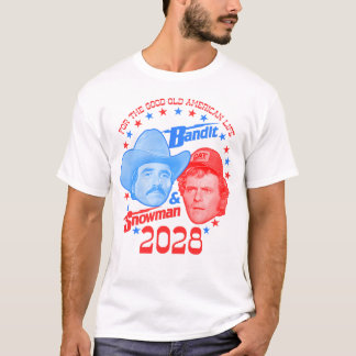 T-shirt Bandit et Snowman 2028 Bon Vieux-Américains