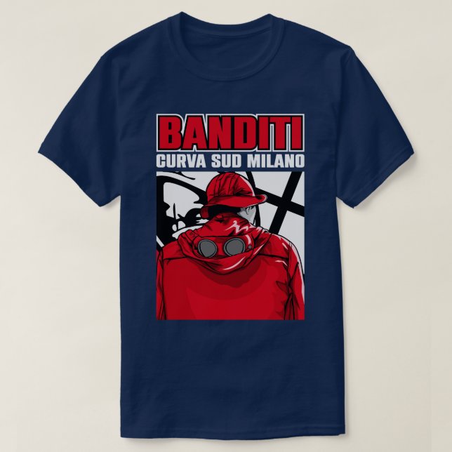 T-shirt Banditi curva sud (Design devant)