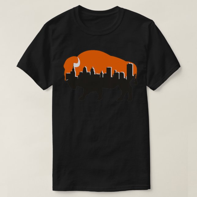 T-shirt Bandits de Buffalo Skyline (Design devant)