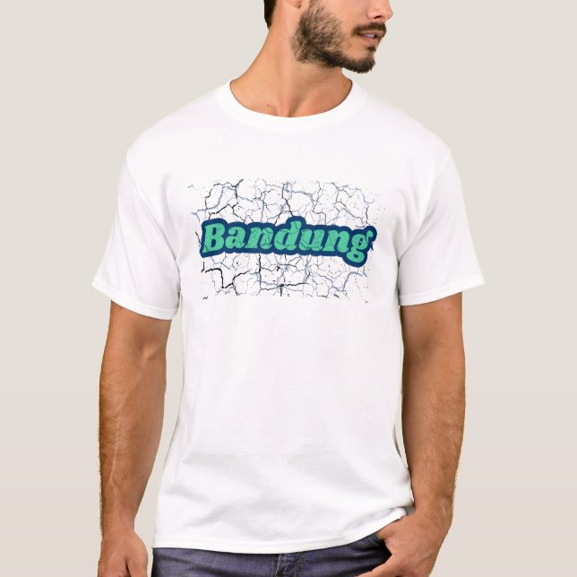 T-shirt Bandung, Indonésie (Devant)