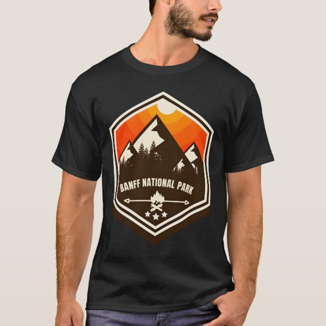 T-shirt Banff � Esprit des montagnes (Devant)