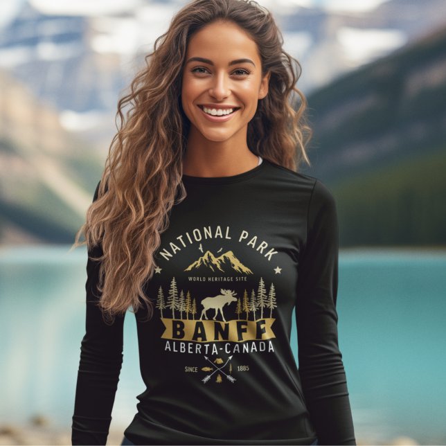 T-shirt Banff National Park Canada (Créateur téléchargé)