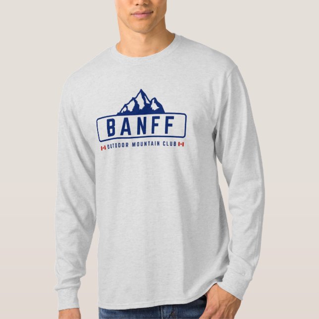 T-shirt Banff plein air (Devant)