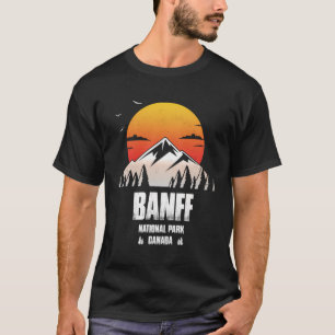 T-shirt Banff Rappel Parc national du Canada Rétro Souven
