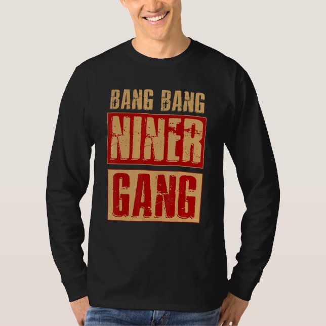 T-shirt Bang Bang Niner Cool de football (Devant)