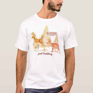 T-shirt Bang ! C'Est Juste Du Raisonnement ! Sepia Funny C