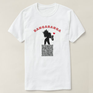T-Shirt Bangaranga Code QR Jazz Misic Saxophone