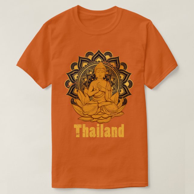 T-shirt Bangkok Bouddha Thaïlande (Design devant)