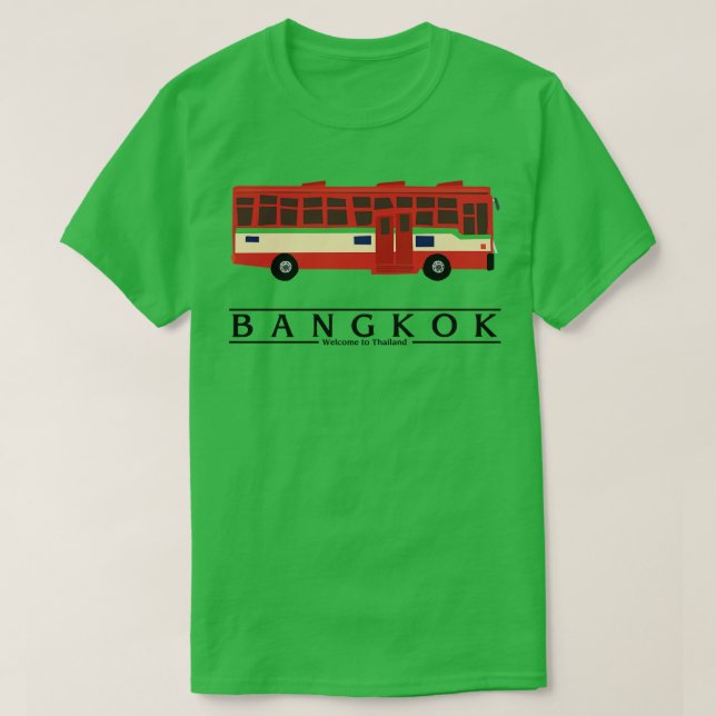 T-shirt Bangkok Bus Thaïlande (Design devant)