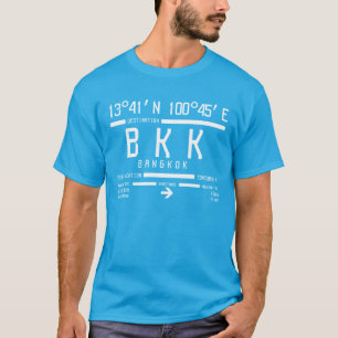 T-shirt Bangkok International Airport Code