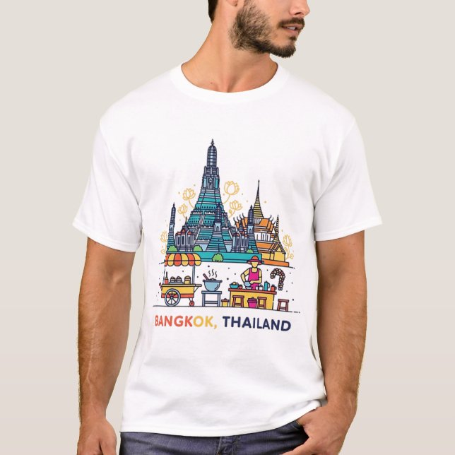T-SHIRT BANGKOK, THAÏLANDE (Devant)