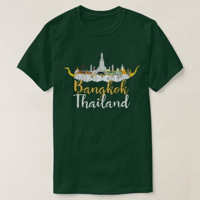 T-shirt Bangkok Thaïlande (Design devant)