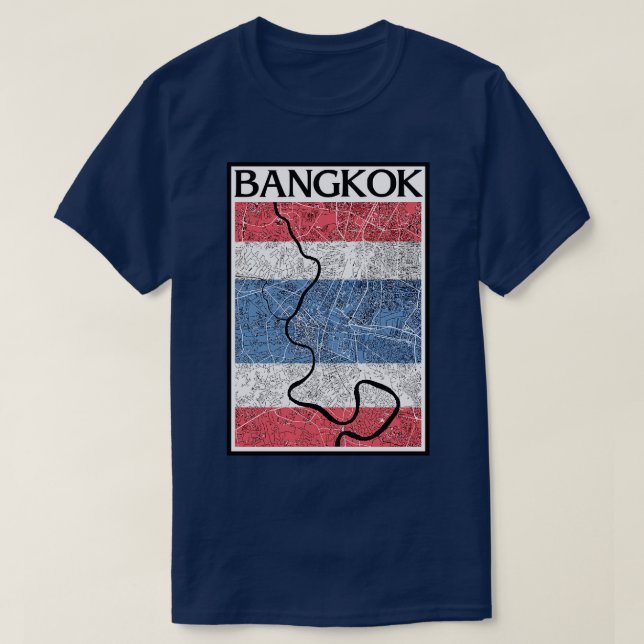T-shirt Bangkok Thaïlande 5 (Design devant)