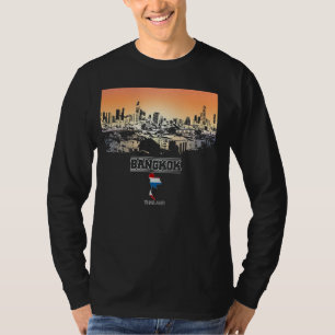 T-shirt bangkok thaïlande Skyline Vacances Souvenir ville
