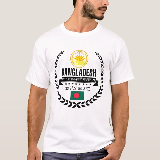 T-shirt Bangladesh (Devant)