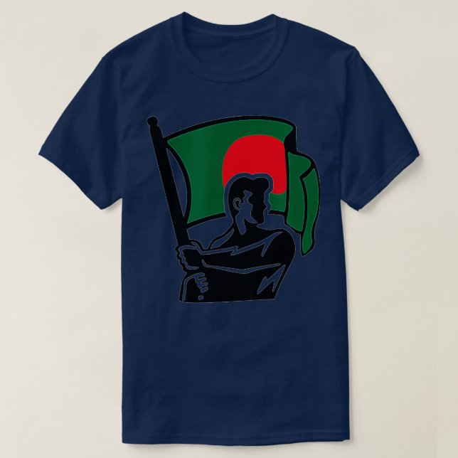 T-shirt Bangladesh Bangla Bengali Independence Victory Day (Design devant)