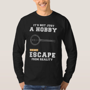 T-shirt Banjo Ce N'Est Pas Seulement Un Hobby C'Est Ma Fui