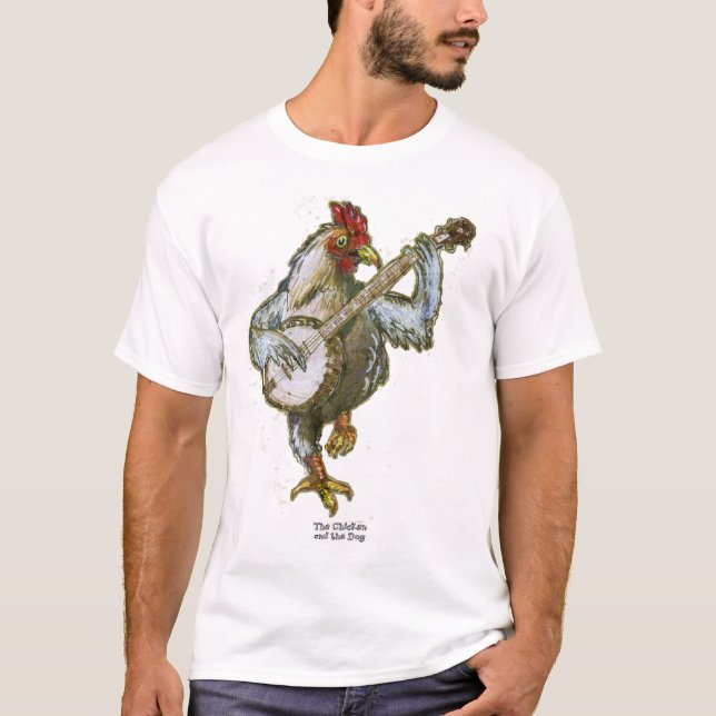 T-shirt Banjo Chicken (Devant)