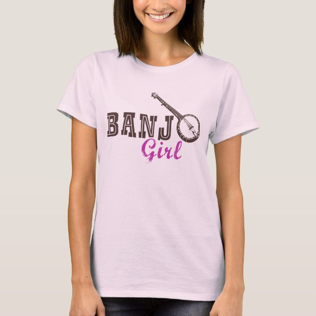 T-shirt Banjo Girl (Devant)