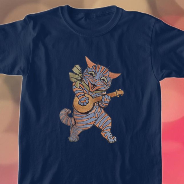 T-shirt Banjo Jouer au chat (Créateur téléchargé)