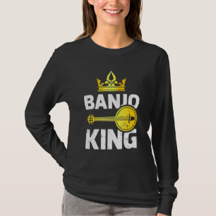 T-shirt Banjo Music Banjo King