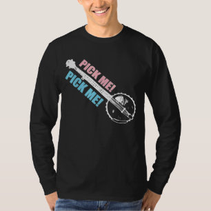T-shirt Banjo Pour Hommes Gris Bleu