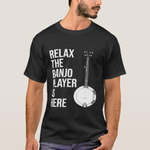 T-shirt Banjo Relax Le Joueur Banjo est ici Banjo