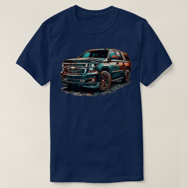 T-shirt Banlieue de Chevrolet 13 (Design devant)