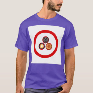 T-shirt Banner of Peace with Universe Earth Tree