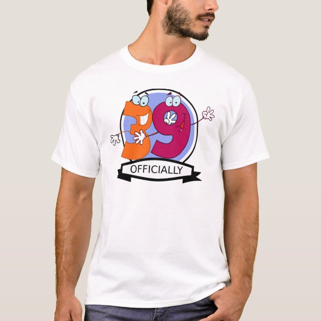T-shirt Bannière d'anniversaire officielle 39 (Devant)