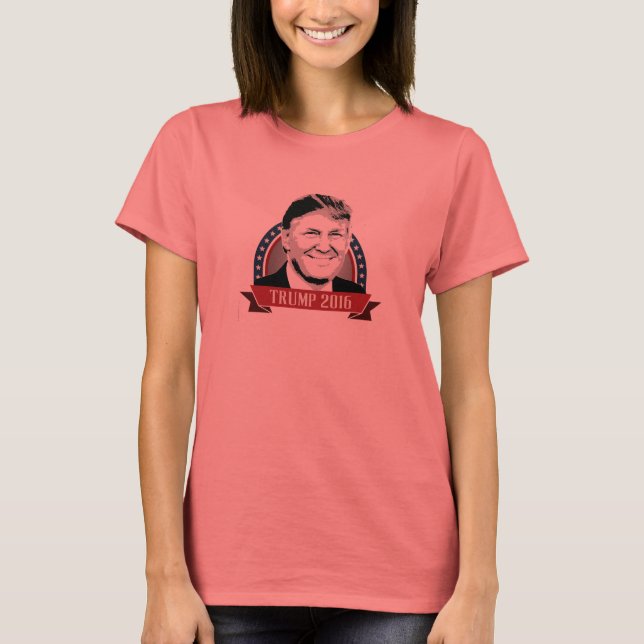 T-shirt Bannière de campagne Trump 2016 (Devant)