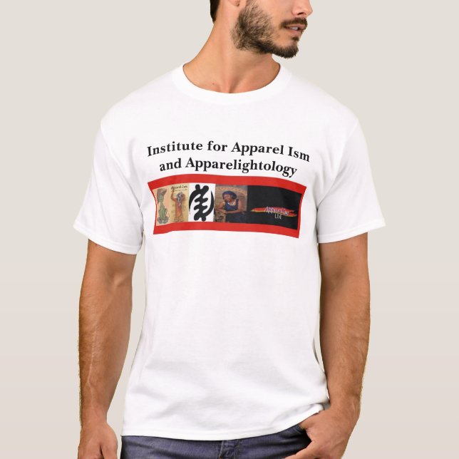 T-shirt Bannière d'IAA, institut pour la doctrine (Devant)