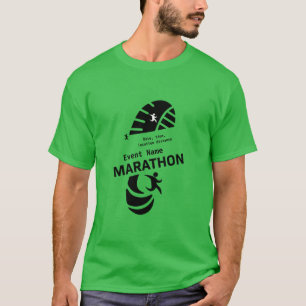 T-shirt Bannière publicitaire du marathon de bienfaisance