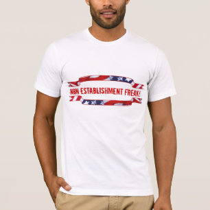 T-shirt Bannières rouge, blanc et bleu Étoiles personnal