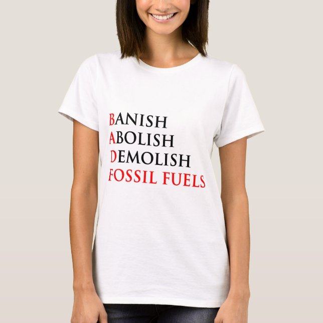 T-shirt Bannir Abolir Démolir (Devant)