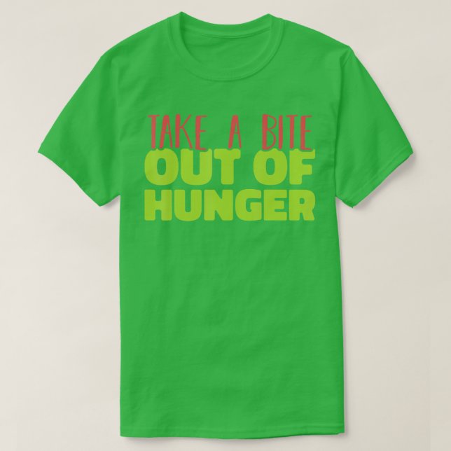 T-shirt Banque alimentaire Volontaire Nourrir les autres P (Design devant)