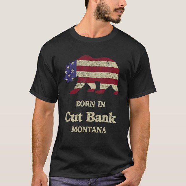 T-shirt Banque de coupe Montana (Devant)