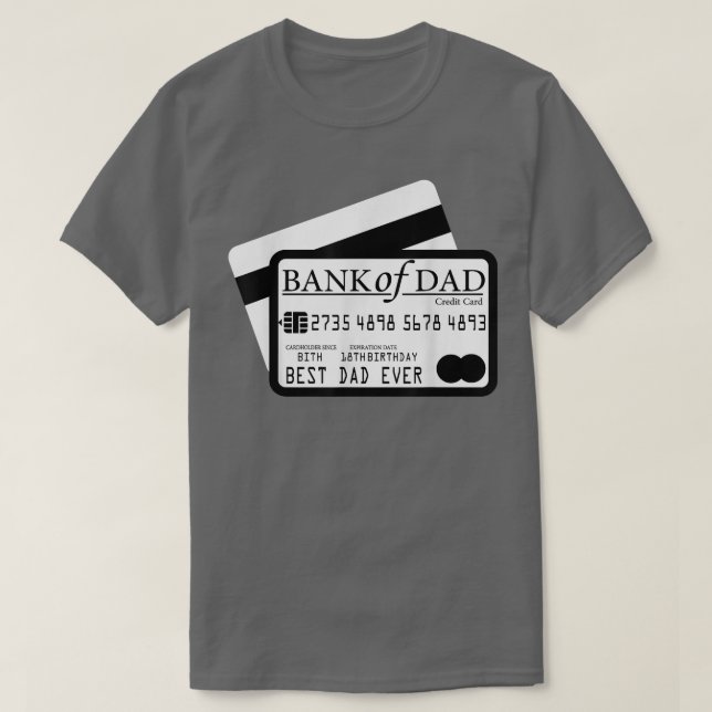 T-shirt Banque de papa (Design devant)