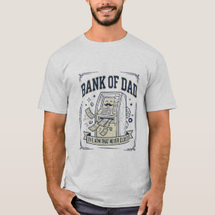 T-shirt Banque de Papa Le Distributeur Automatique Qui Ne