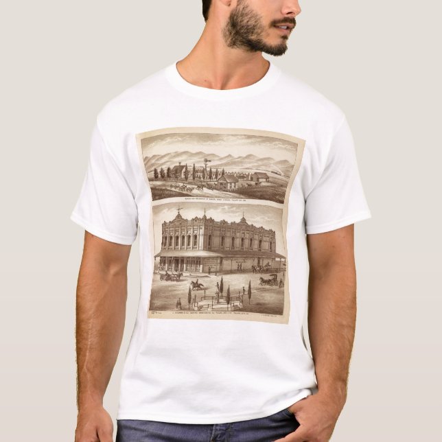 T-shirt Banque de Tulare Co (Devant)