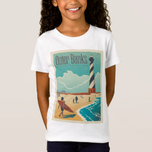T-Shirt Banques extérieures Caroline du Nord